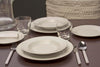 Vajilla Olimpia ALA 18 Piezas en Porcelana – 27/21/19 cm | Elegancia Premium