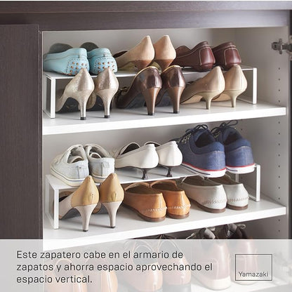 Zapatero 1 Balda 2572 – Blanco – 34–60×12×10 cm – Acero