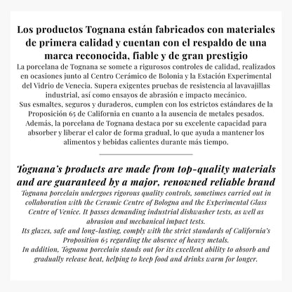 Vajilla Loira Coral 18 Piezas – Porcelana – Tognana Diseño Italiano