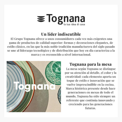 Vajilla Loira Coral 18 Piezas – Porcelana – Tognana Diseño Italiano