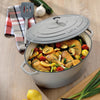 Cazuela Calido Oval con Tapa 33 × 26 cm – Kela Alemania
