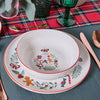 Vajilla Carol 12 Piezas – Porcelana – Diseño Navidad – Tognana