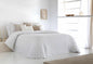 EDREDON CONFORTER REVERSIBLE ANISA BLANCO FUN&DECO 235x270cm