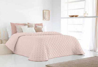 EDREDON CONFORTER REVERSIBLE ANISA MALVA FUN&DECO 205x270 cm