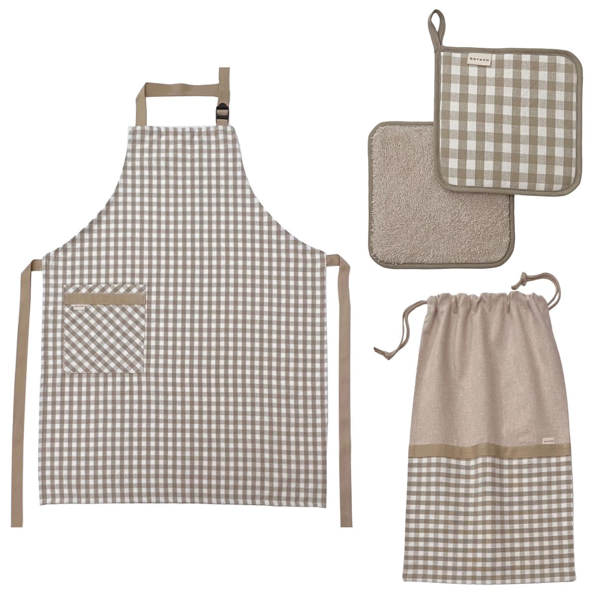 Conjunto Cocina 3 Piezas Arles Beige – Doymon