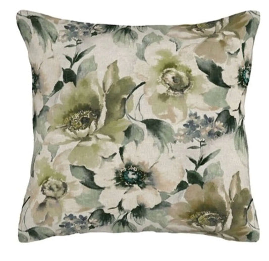 FUNDA DE COJIN LINO ASIER COORD. 45X45 VERDE MARCAVI