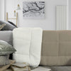 EDREDON NÓRDICO CALIFORNIA 350 BICOLOR BEIGE ICELANDS 235x270 cm
