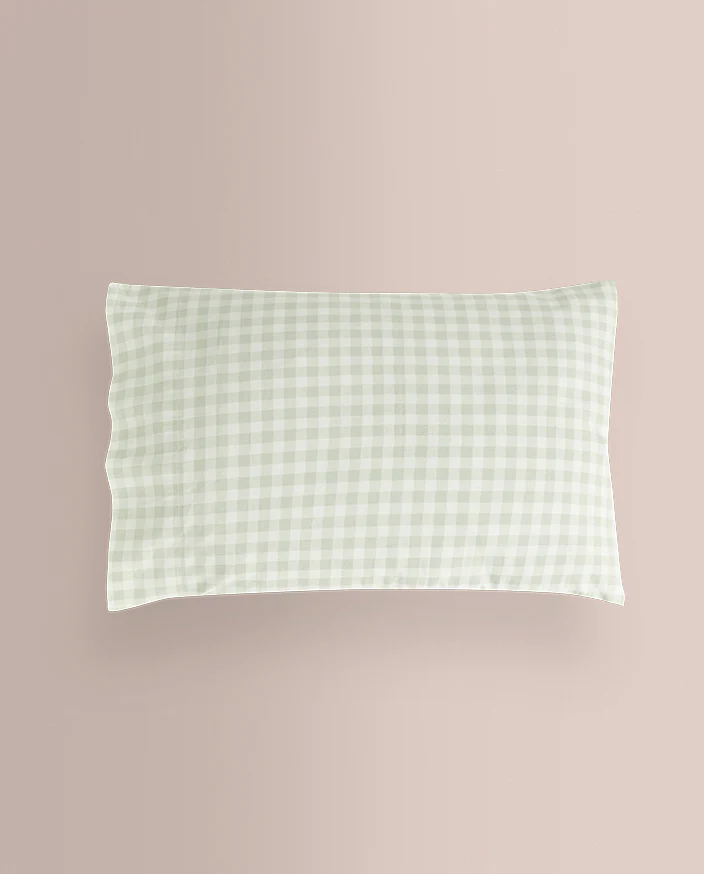 JUEGO SABANAS TELA 150 HILOS ELIA VERDE DON ALGODON 105 cm