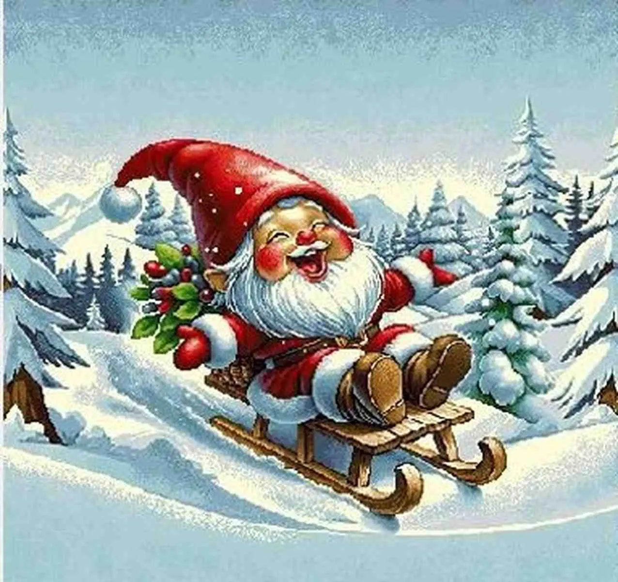 FUNDA DE COJIN DECOR NAVIDAD MD-25-539 45X45 MARCAVI