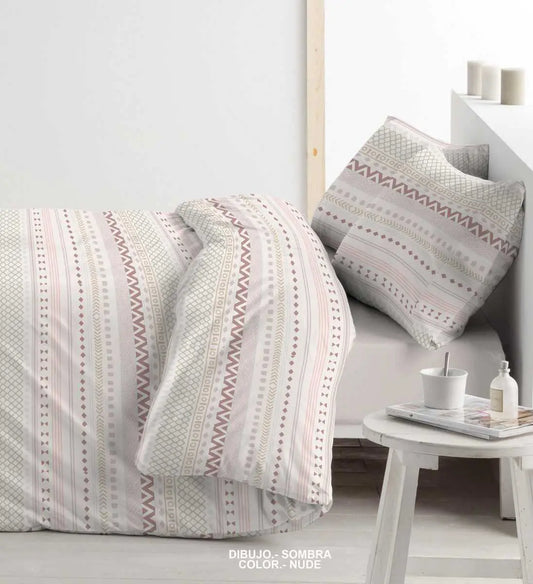 FUNDA NORDICA 2 PZS SOMBRA NUDE POLO POLO 150/160 cm