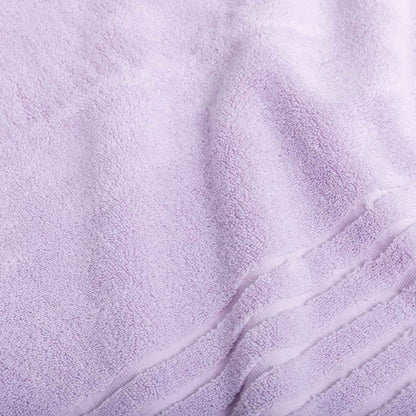 TOALLA 600GR ZERO TWIST LAVANDA DON ALGODÓN 100x150 cm