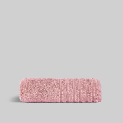 TOALLA 600GR ZERO TWIST ROSA PALO DON ALGODÓN 30x50 cm