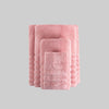 TOALLA 600GR ZERO TWIST ROSA PALO DON ALGODÓN 70x140 cm