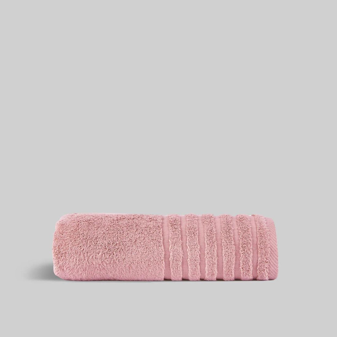 TOALLA 600GR ZERO TWIST ROSA PALO DON ALGODÓN 50x100 cm