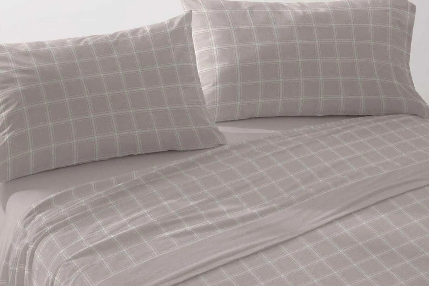 JUEGO DE SABANAS VELVELINA D8 NUDE BURRITO BLANCO 150x160cm