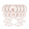 Vajilla Loira Coral 18 Piezas – Porcelana – Tognana Diseño Italiano