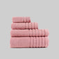 TOALLA 600GR ZERO TWIST ROSA PALO DON ALGODÓN 30x50 cm