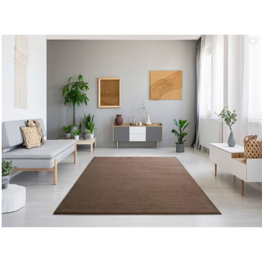 ALFOMBRA LISA – ELEGANCIA Y CONFORT PARA TU HOGAR-BEIGE 80x150 CM