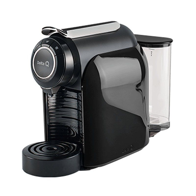 Cafetera de Cápsulas Delta Q Qool Evolution | Automática Multibebidas | Negra
