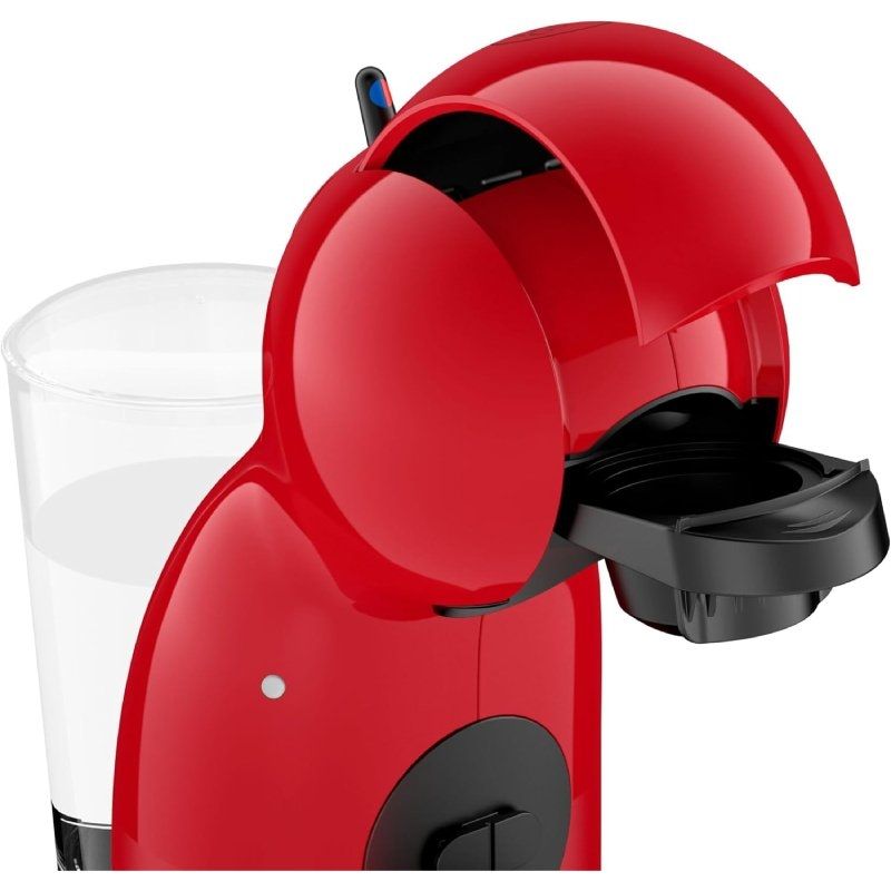 Cafetera Krups Dolce Gusto Piccolo XS | Roja | 15 Bares | Manual | Bebidas Calientes y Frías