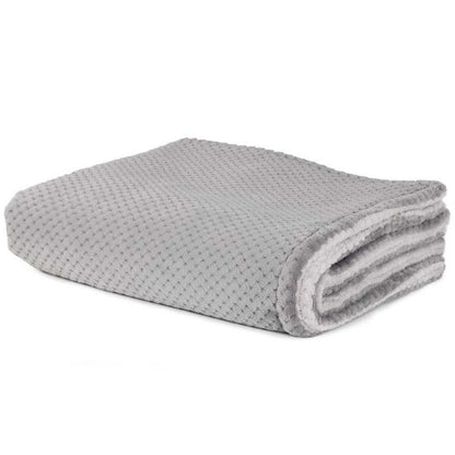 Manta Eléctrica Orbegozo MAH-1750 Gris y Blanca 120W con 3 Niveles de Temperatura
