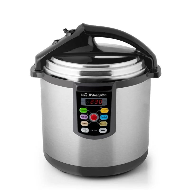 Olla a Presión Eléctrica Programable Orbegozo HPE 6075 – 1000W, Capacidad 6L