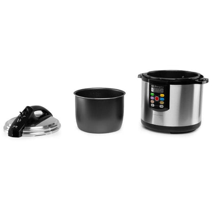 Olla a Presión Eléctrica Programable Orbegozo HPE 6075 – 1000W, Capacidad 6L