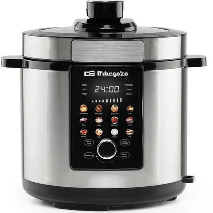 Olla Programable Orbegozo HPE 6500 – 1000W, Capacidad 6L, 12 Programas