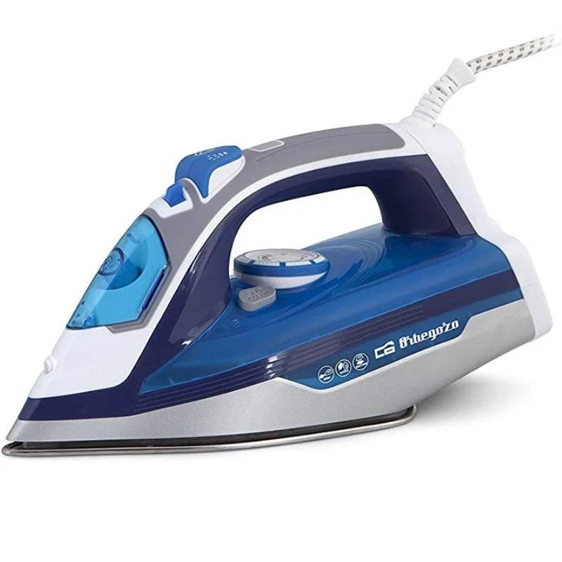Plancha de Vapor Orbegozo SV 2670 2600W con Depósito 350ml y Suela de Cerámica