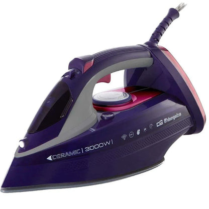 Plancha de Vapor Orbegozo SV 3000 A 3000W con Depósito 450ml y Suela Cerámica
