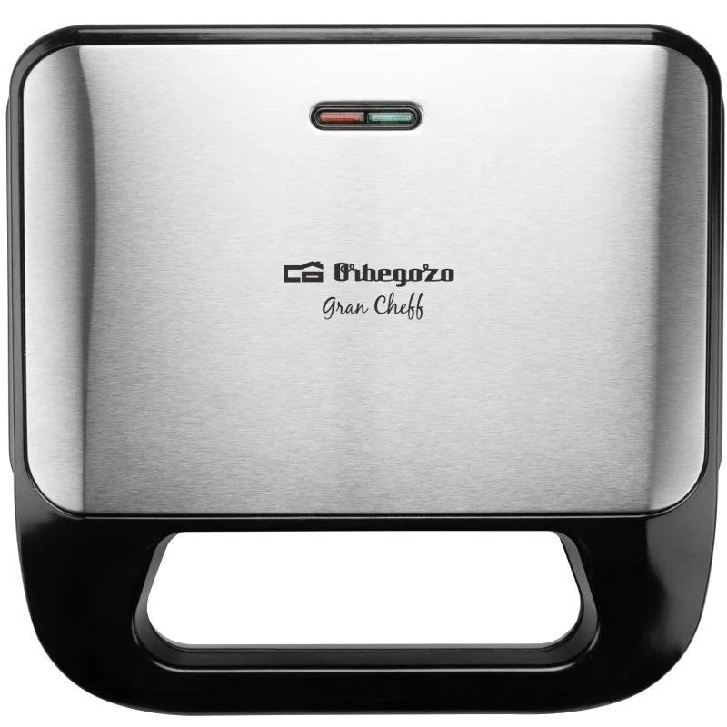 Sandwichera Orbegozo SW 7560 – 750W, Placas Intercambiables, Antiadhente