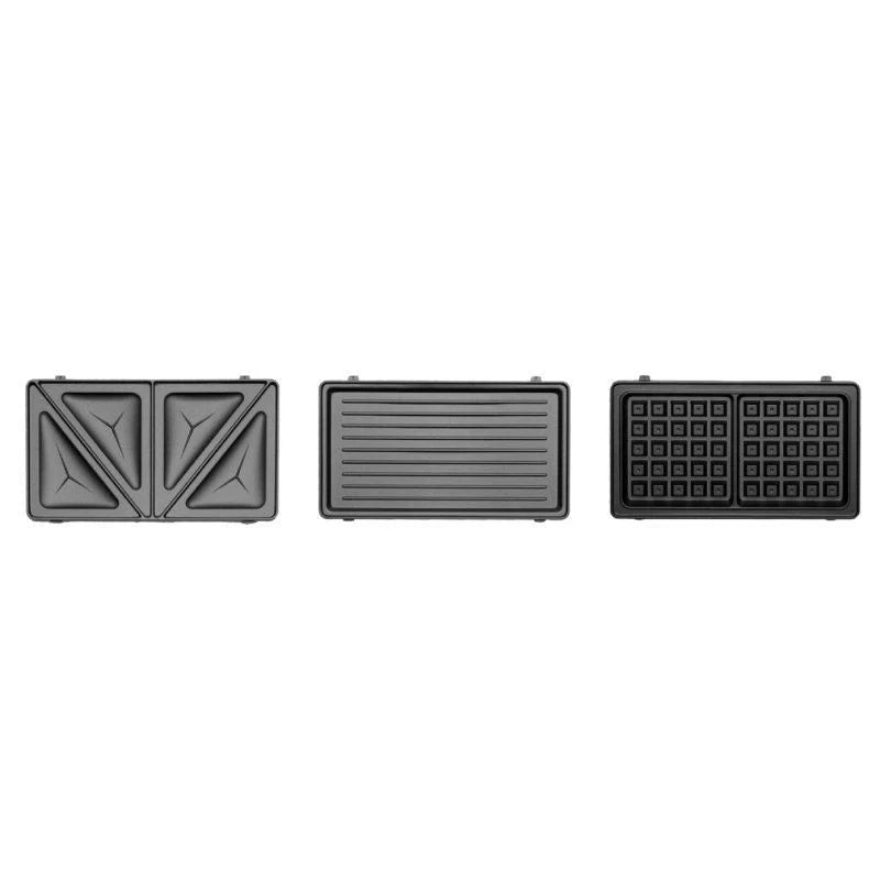 Sandwichera Orbegozo SW 7560 – 750W, Placas Intercambiables, Antiadhente