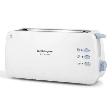 Tostador Orbegozo TO 4012 | 850W | Ranura Larga | 7 Niveles | Blanco