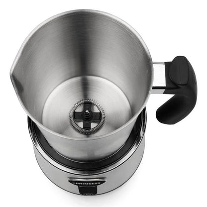 Espumador de Leche Princess 243005 | 650W | Espuma Fría y Caliente | Acero Inoxidable