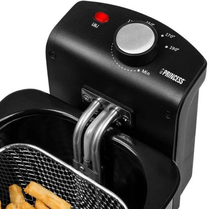 Freidora Princess 182604 3L | Freidora de Aceite | 2000W | Tapa Transparente