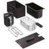 Freidora Princess Black Fryer 182727 2000W | Capacidad 3L | Zona Fría y Filtro de Seguridad