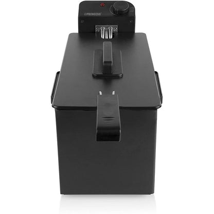 Freidora Princess Black Fryer 182727 2000W | Capacidad 3L | Zona Fría y Filtro de Seguridad