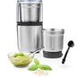 Picadora y Molinillo Princess 221040 – 2 en 1, 200W, 0.19L, Acero Inoxidable