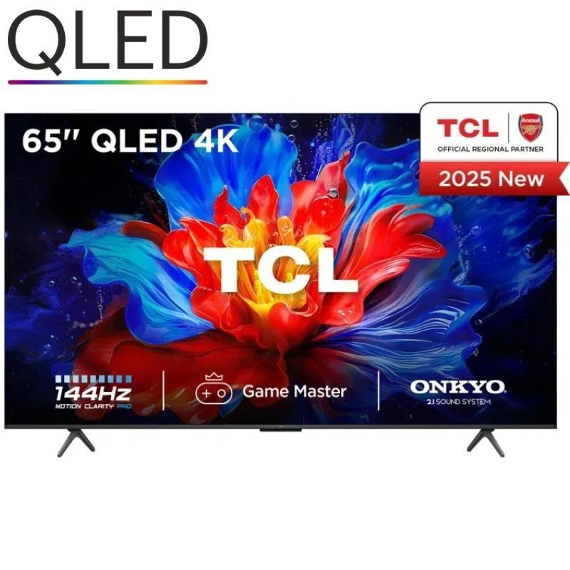 Smart TV TCL QLED 65P8K 65” 4K Ultra HD | Google TV | Dolby Vision | 120Hz Gaming