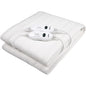 Manta Eléctrica Tristar BW-4752 Blanca 120W para 2 Personas con 2 Zonas de Calor