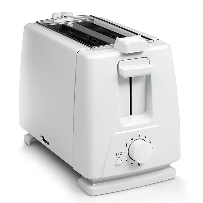 Tostador Tristar BR-1009 | 650W | 2 Ranuras | 6 Niveles de Tostado | Blanco