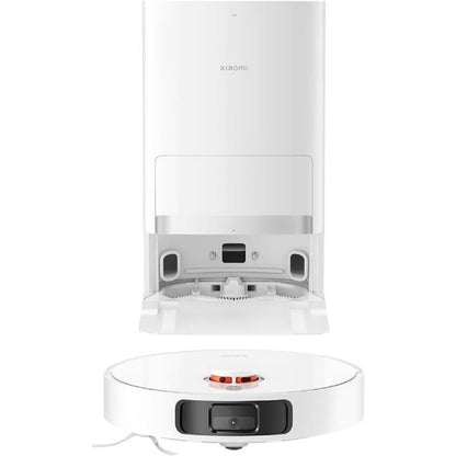 Robot Aspirador Xiaomi Vacuum X20+ con Estación Todo en Uno | 6000Pa | Fregado Giratorio | WiFi | Blanco