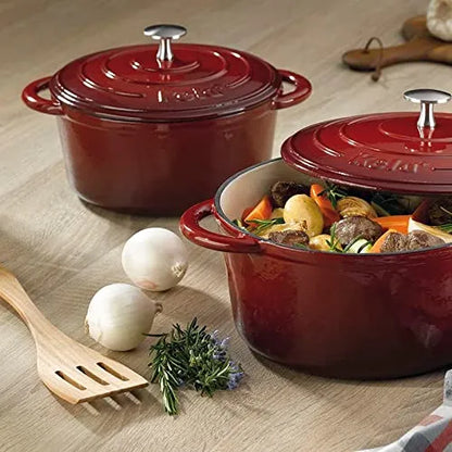 Olla Redonda Cálido 24 cm con tapa – Kela Alemania