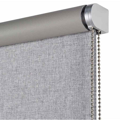 ENROLLABLE OPACO JASPEADO GRIS 160x250 cm
