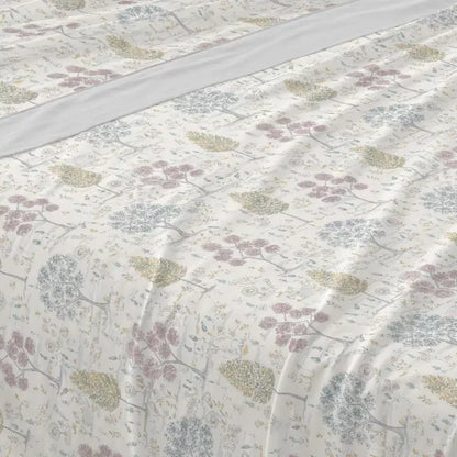 JUEGO DE SABANAS TELA 544 GRIS BURRITO BLANCO 135 cm