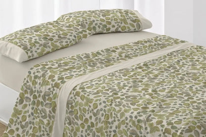 JUEGO DE SABANAS TELA 049 MUSGO BURRITO BLANCO 150/160 cm