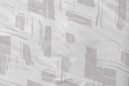 JUEGO DE SABANAS TELA 142 GRIS BURRITO BLANCO 180 cm