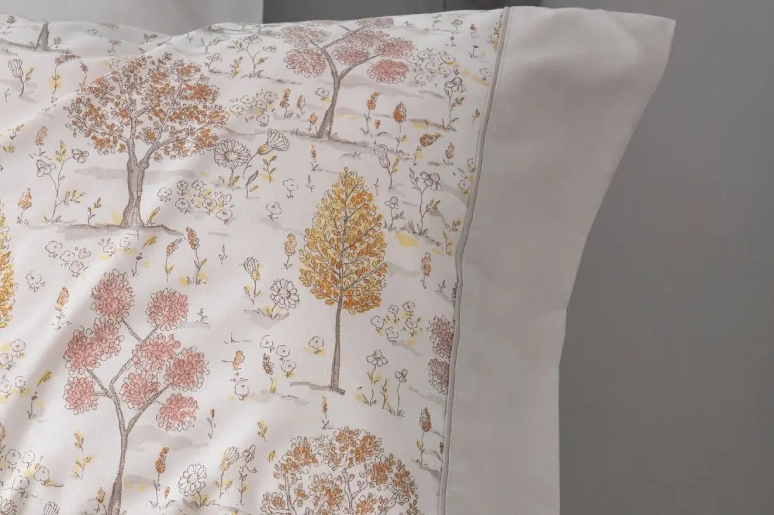 JUEGO DE SABANAS TELA 544 ARENA BURRITO BLANCO 105 cm