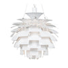 Lámpara ARTIC, aluminio, blanca, 60 cms. de diámetro