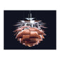 Lámpara ARTIC, aluminio, cobre, 60 cms. de diámetro